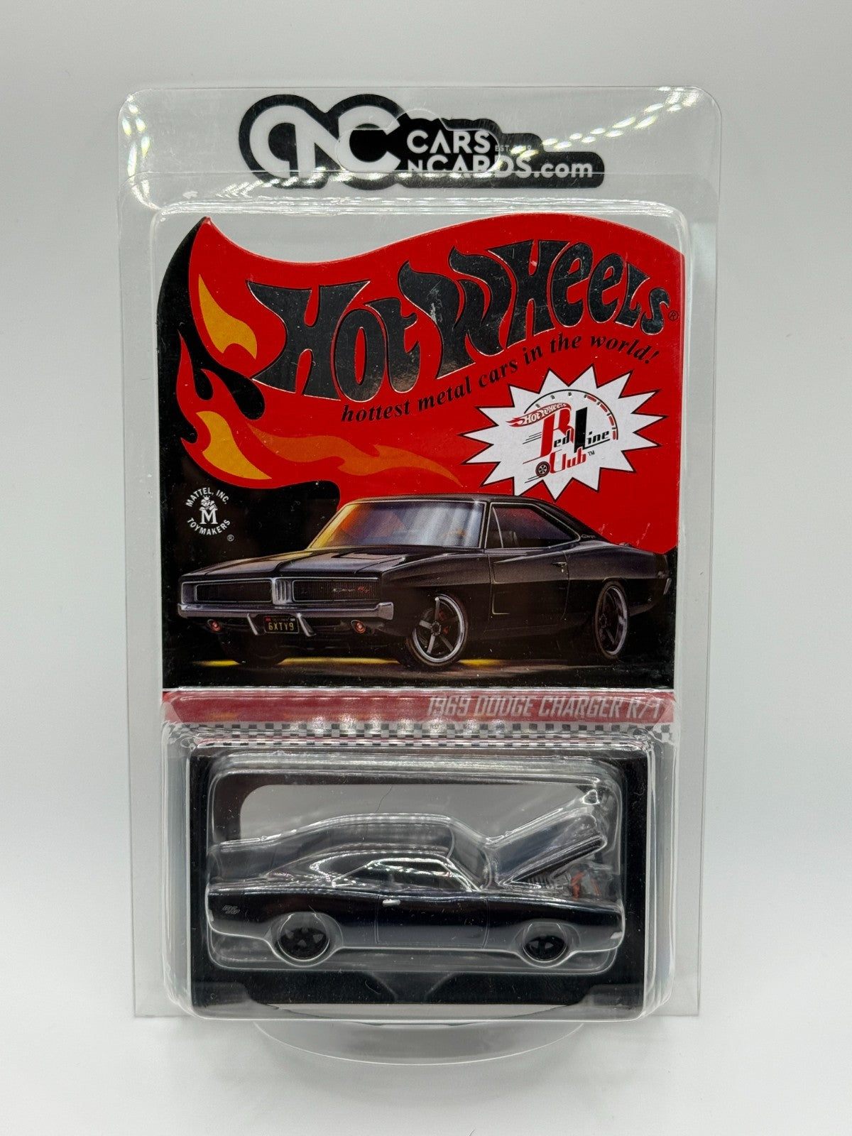 2020 Hot Wheels RLC 1969 Dodge Charger R/T Black 02960/17500 With Protector