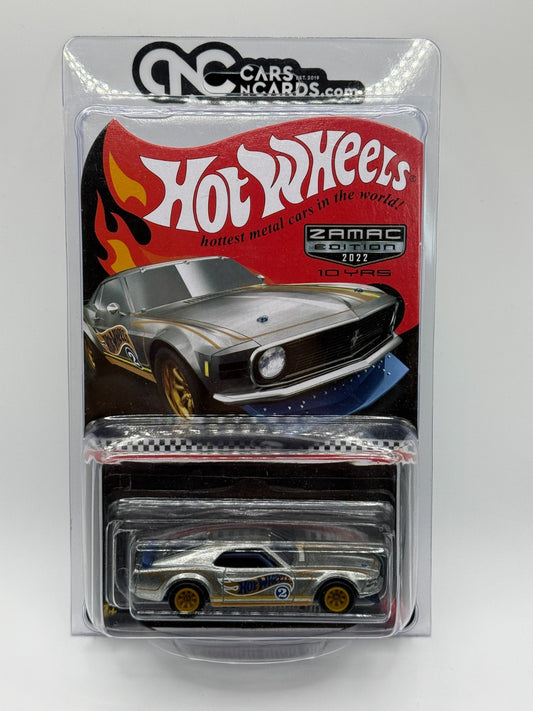 2022 Hot Wheels Zamac Edition Mail In '70 Mustang Boss 302 With Protector
