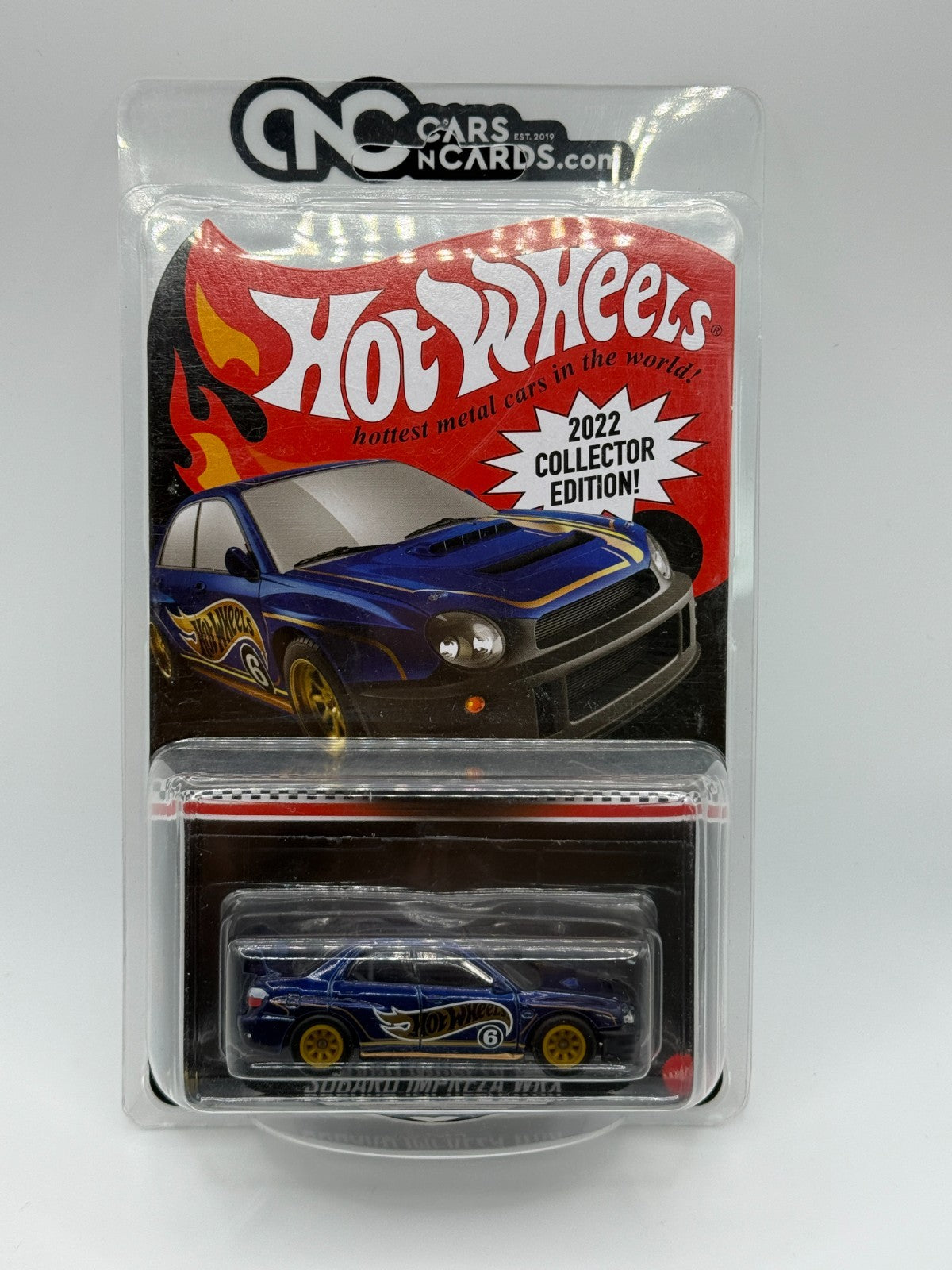 2022 Hot Wheels Mail In Subaru Impreza WRX With Protector