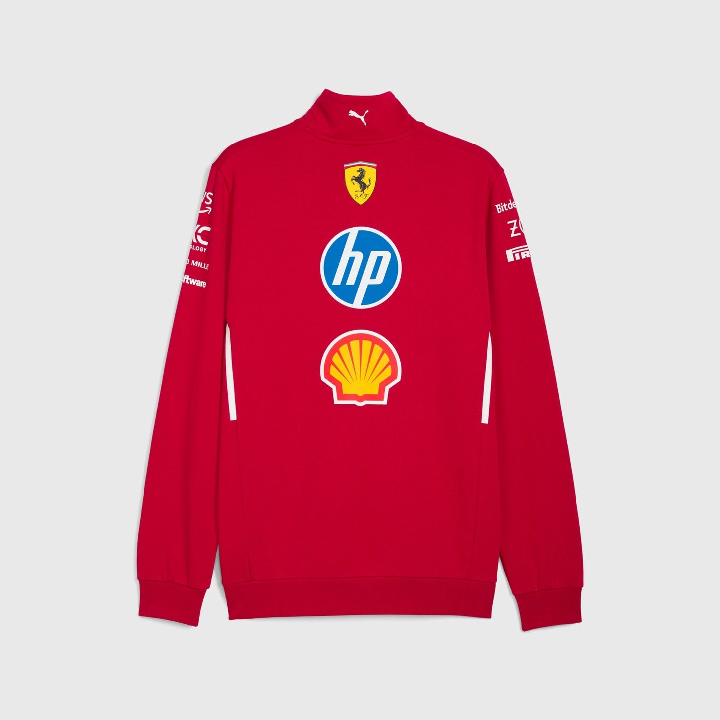 Scuderia Ferrari F1 PUMA 2025 Team 1/2 Zip Sweatshirt