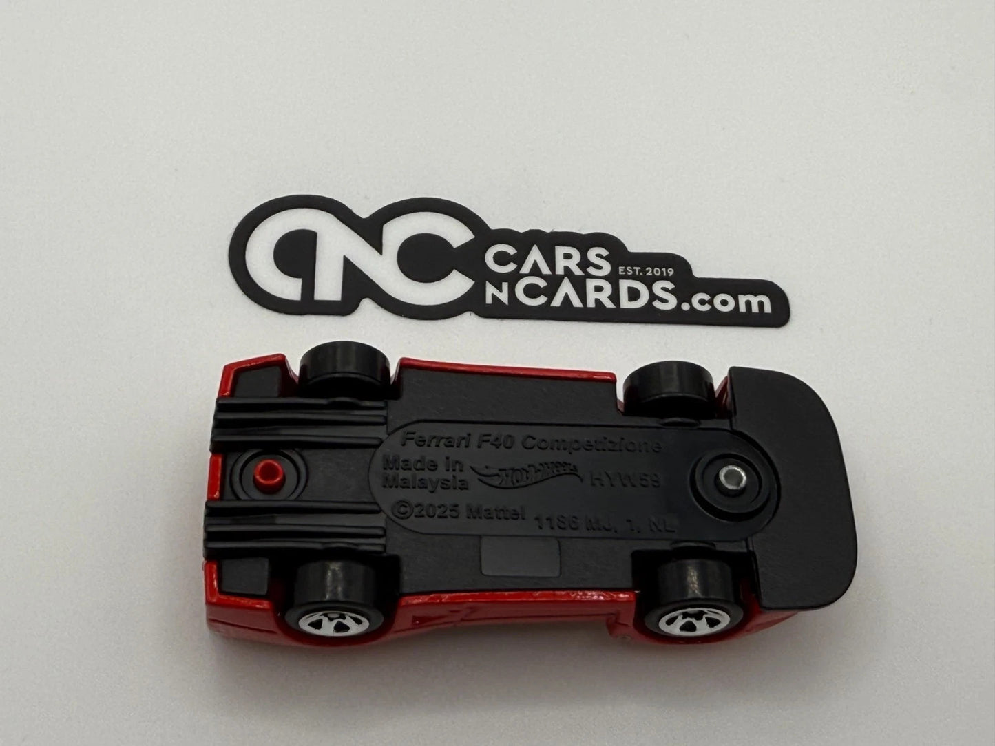 2025 Hot Wheels Ferrari F40 Competizione Red Loose No Rivet