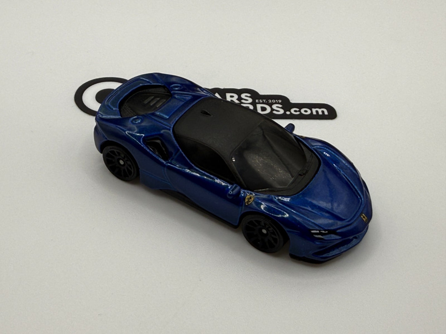 2026 Hot Wheels Ferrari SF90 Blue with Original Wheels