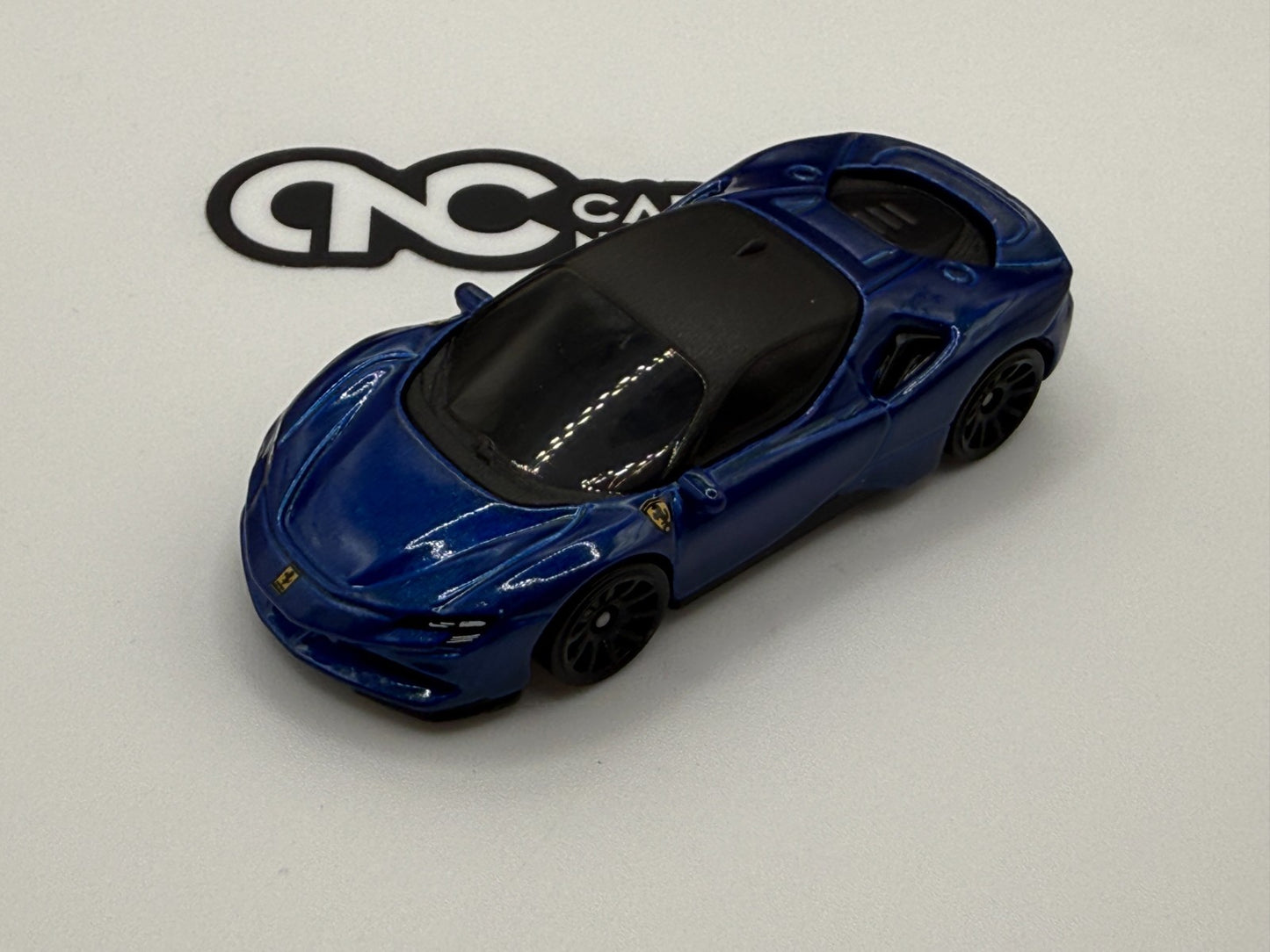 2026 Hot Wheels Ferrari SF90 Blue with Original Wheels
