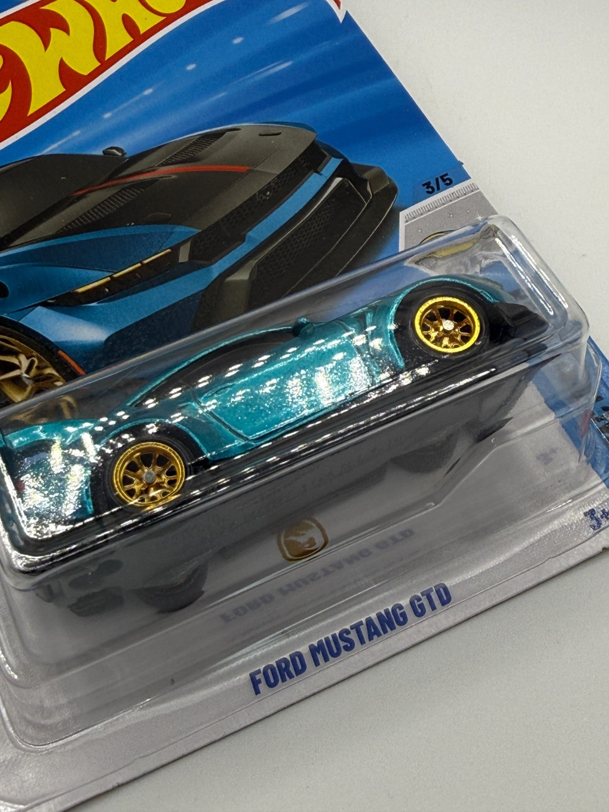 2026 Hot Wheels Super Treasure Hunt Ford Mustang GTD With Protector