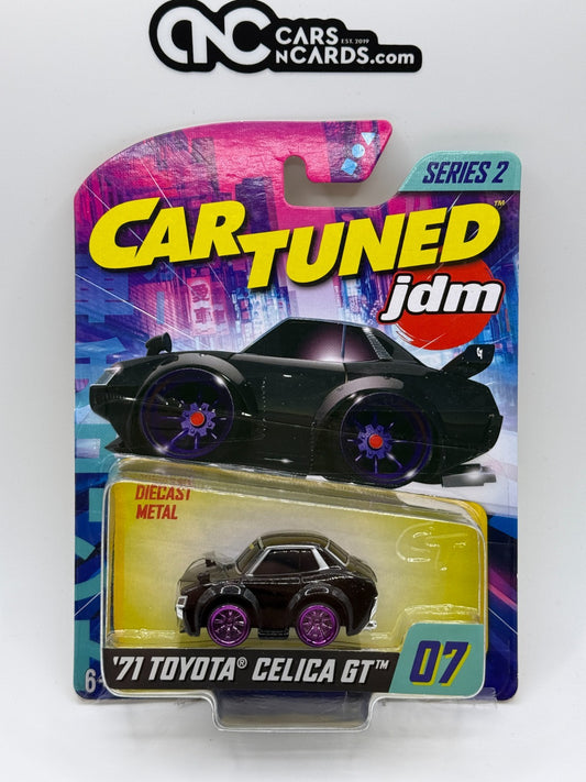 CarTuned 1:64 Series 2 JDM Tuners '71 Toyota Celica GT 07/08 Black