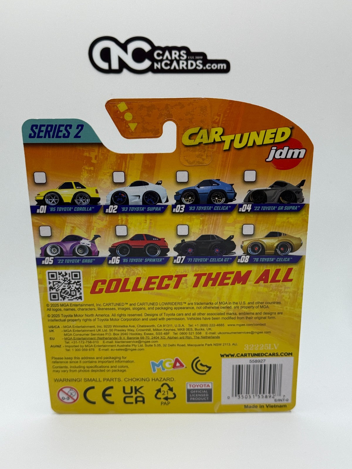 CarTuned 1:64 Series 2 JDM Tuners '22 Toyota GR Supra 04/08 Grey