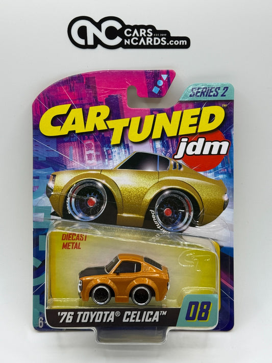 CarTuned 1:64 Series 2 JDM Tuners '76 Toyota Celica GT 08/08 Orange