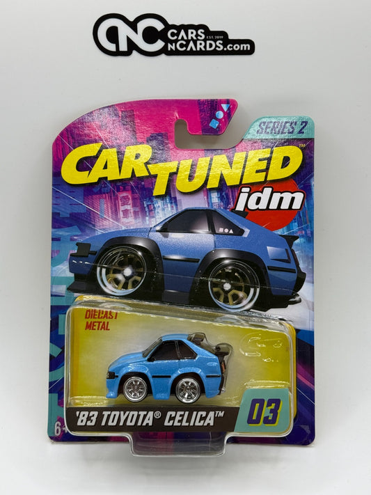 CarTuned 1:64 Series 2 JDM Tuners '83 Toyota Celica 03/08 Blue
