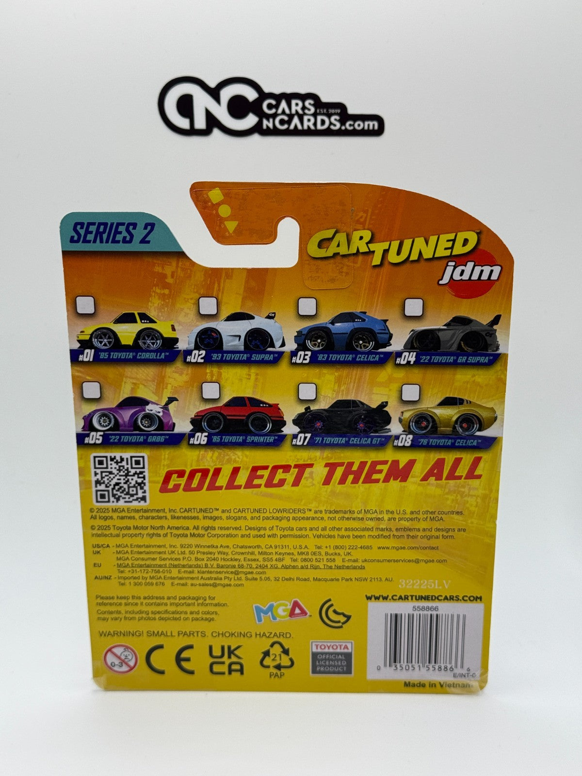 CarTuned 1:64 Series 2 JDM Tuners '83 Toyota Celica 03/08 Blue