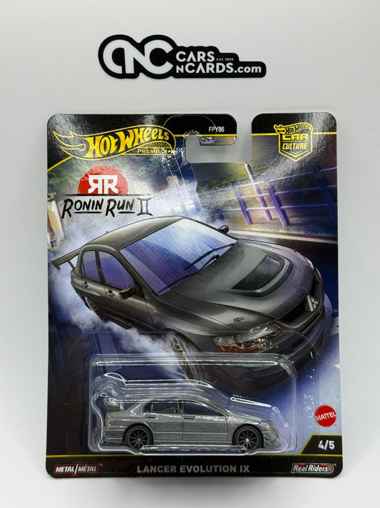 2025 Hot Wheels Premium Car Culture Ronin Run II 4/5 Lancer Evolution IX