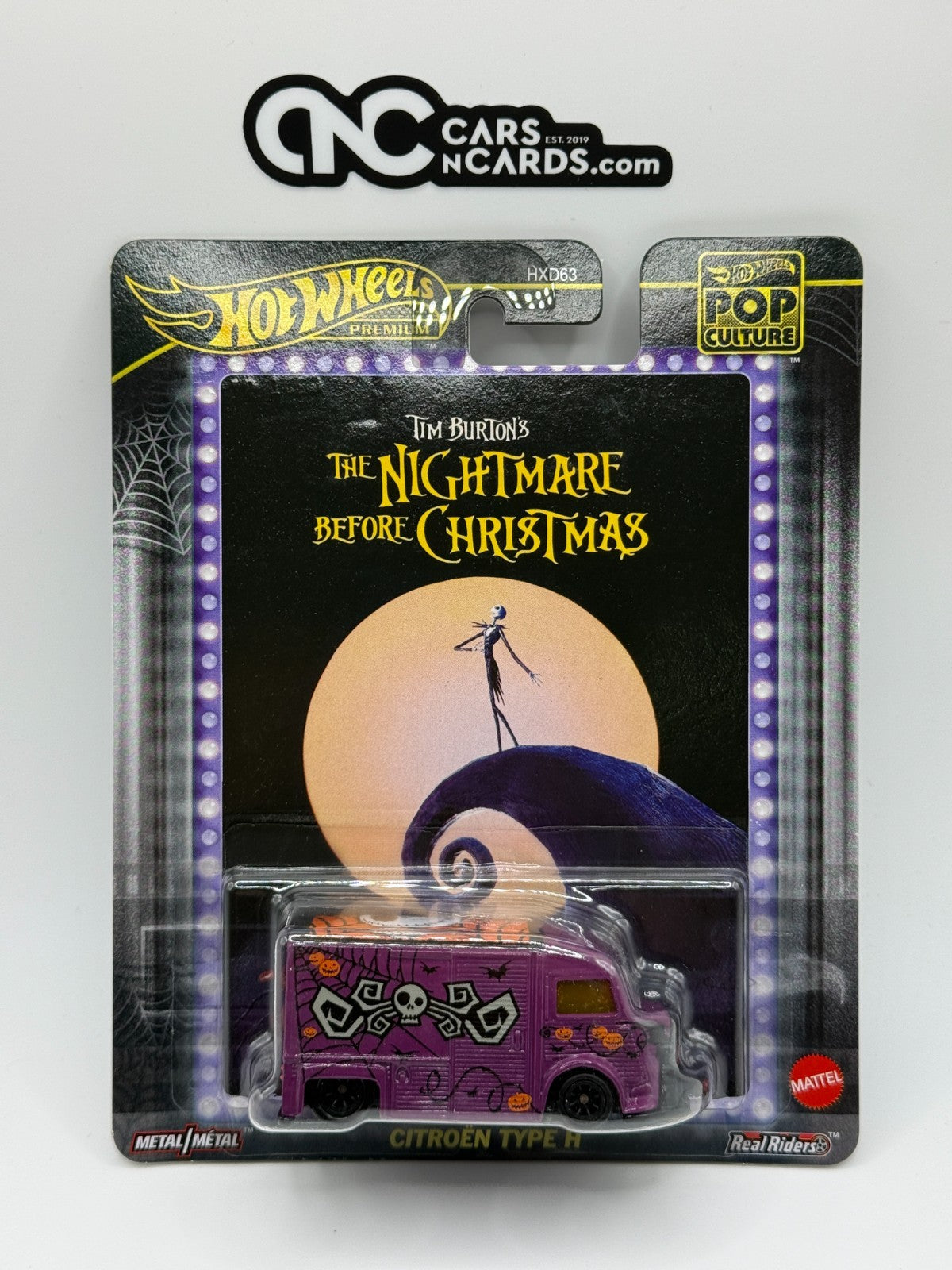 2025 Hot Wheels Premium Pop Culture Nightmare Before Christmas Citroen Type H