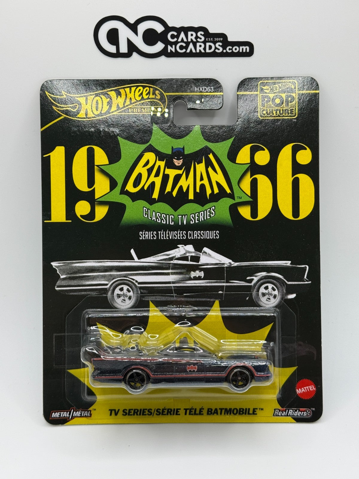 2025 Hot Wheels Premium Pop Culture Batman 1966 TV Series Batmobile