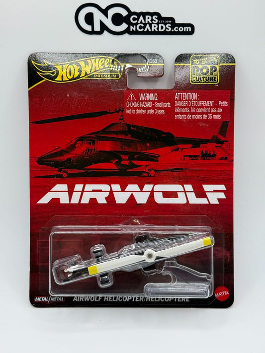 2025 Hot Wheels Premium Pop Culture Airwolf Helicopter