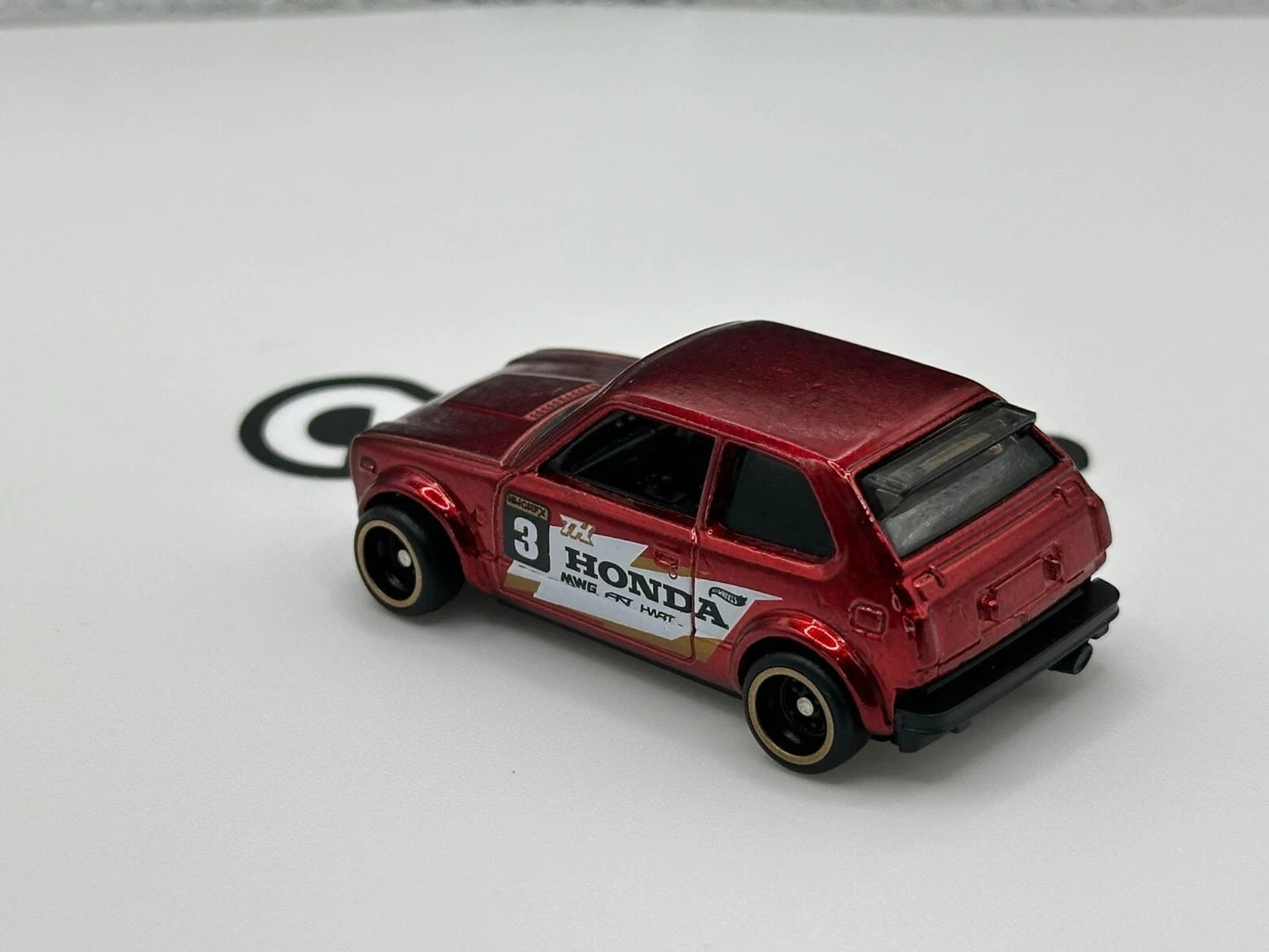 2025 Hot Wheels Super Treasure Hunt '73 Honda Civic Custom Loose No Rivet