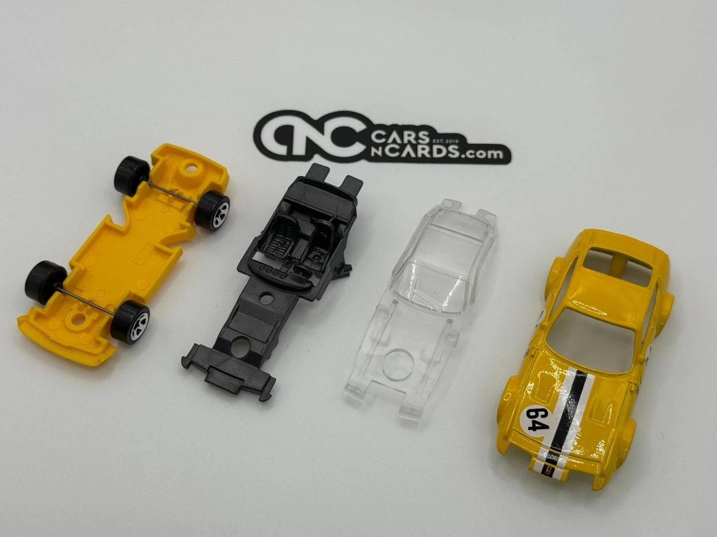 2025 Hot Wheels Ferrari 365 GTB4 C Yellow No Rivet Original Wheels