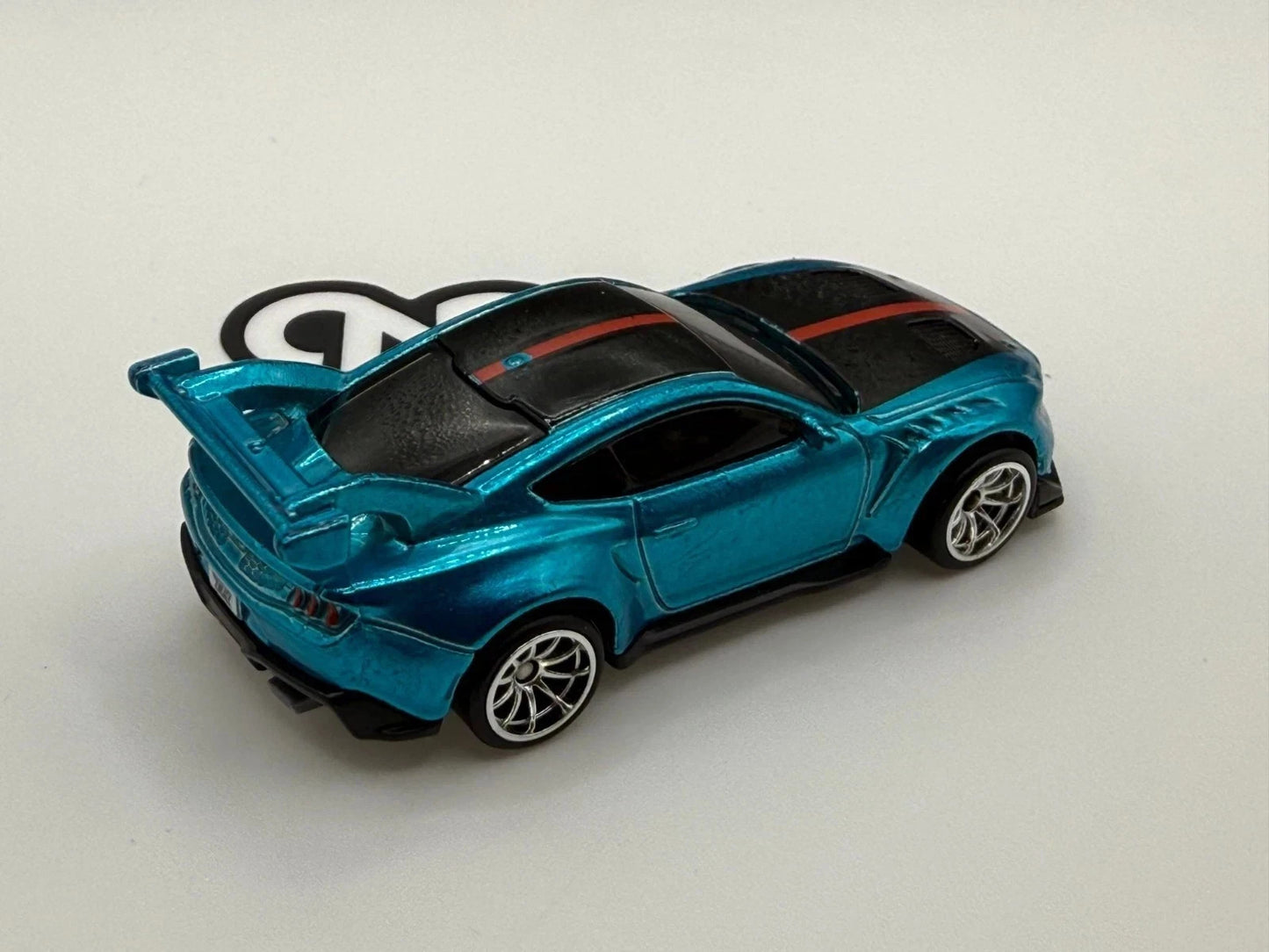 2026 Hot Wheels Ford Mustang Super Treasure Hunt GTD No Rivet Chrome Real Riders