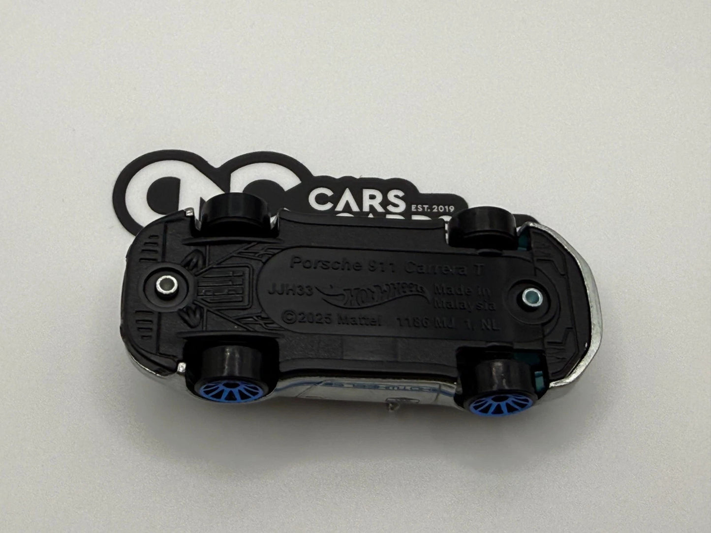 2025 Hot Wheels Porsche 911 Carrera T ZAMAC No Rivet with Original Wheels