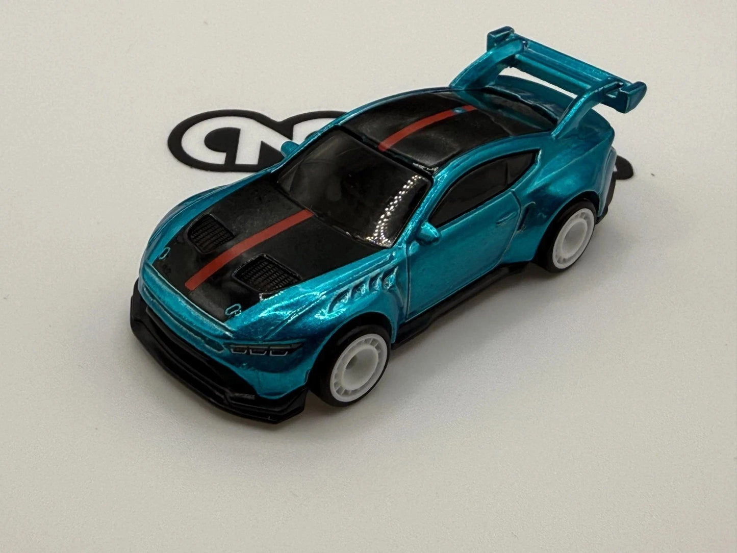 2026 Hot Wheels Ford Mustang Super Treasure Hunt GTD No Rivet White Real Riders