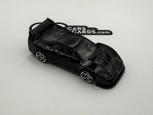 2026 Hot Wheels Ferrari F40 Black No Rivet with Original Wheels