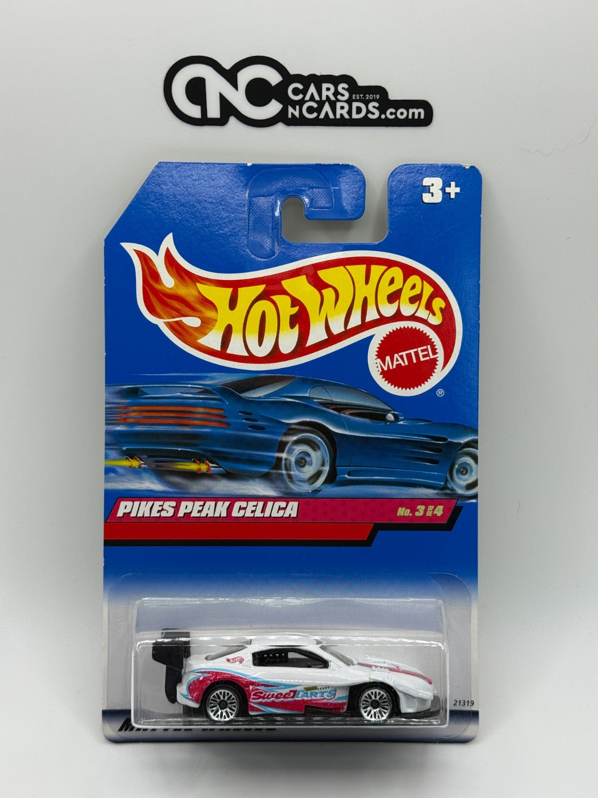 1999 Hot Wheels Sugar Rush Series II Pikes Peak Celica 3/4 Sweet Tarts