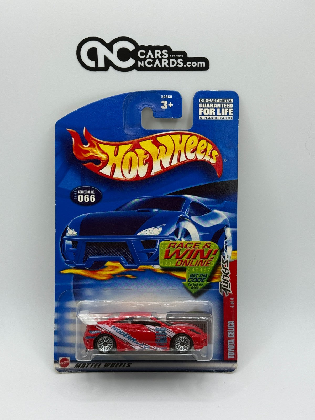 2002 Hot Wheels Tuners Toyota Celica Red