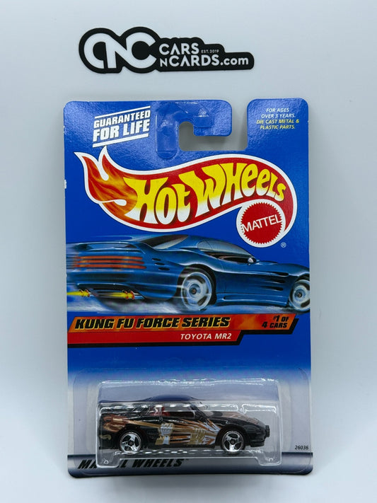 2000 Hot Wheels Kung Fu Force Series Toyota MR2 (Card Damage)