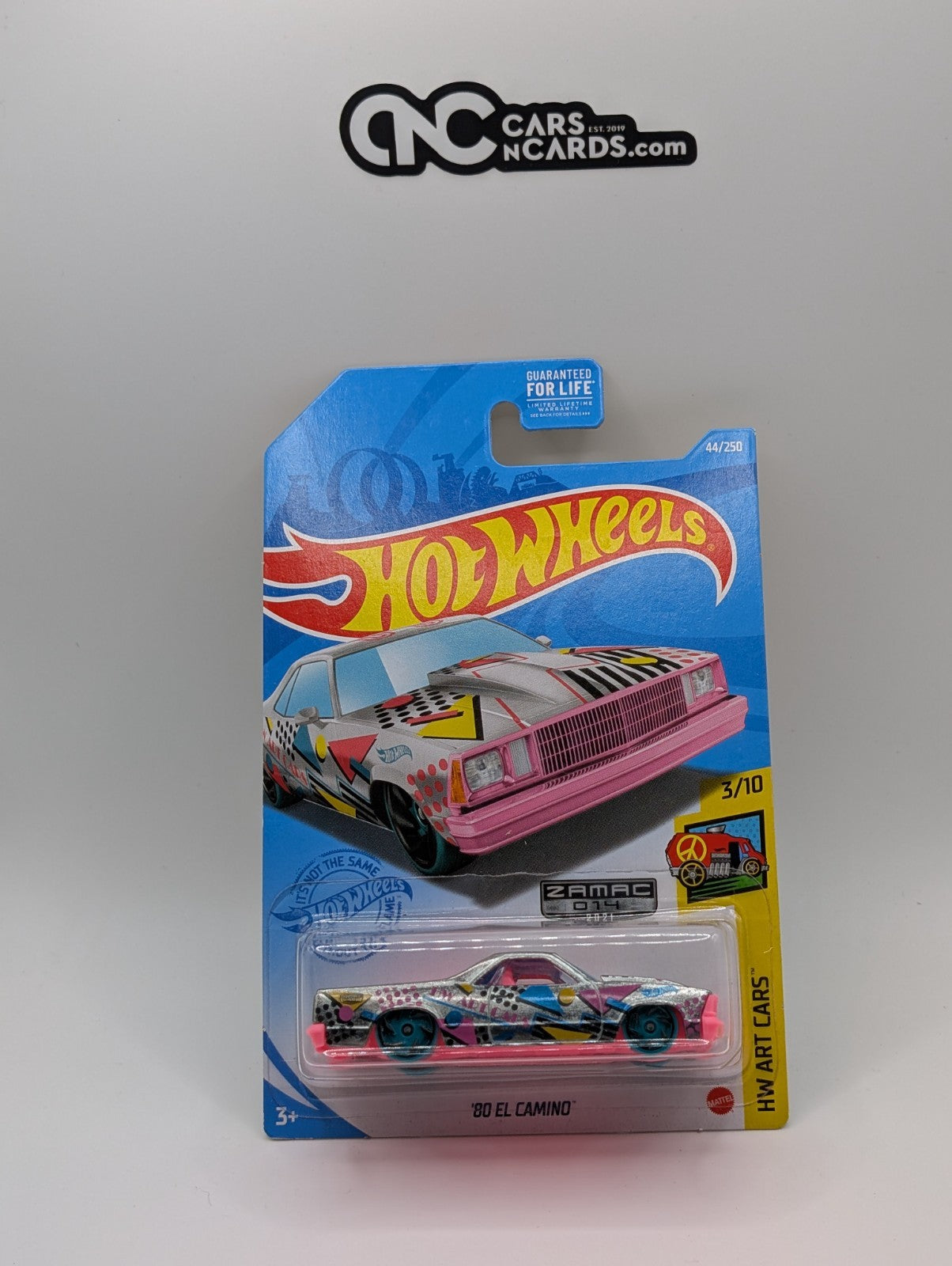 Hot Wheels '80 El Camino HW Art Cars 3/10 Zamac 44/250
