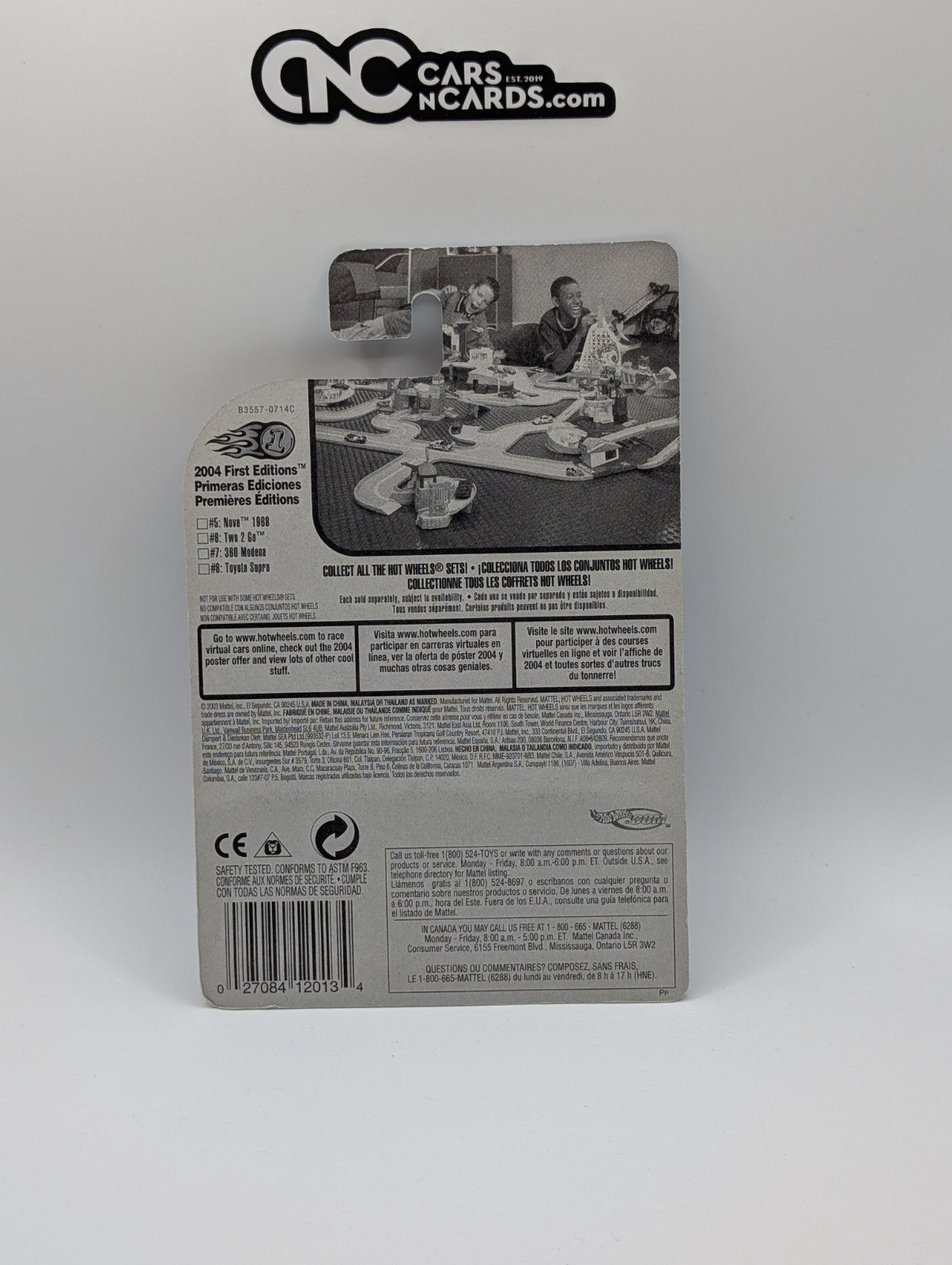 Hot Wheels 2004 First Editions Tooned Two 2 Go Zamac 6/100