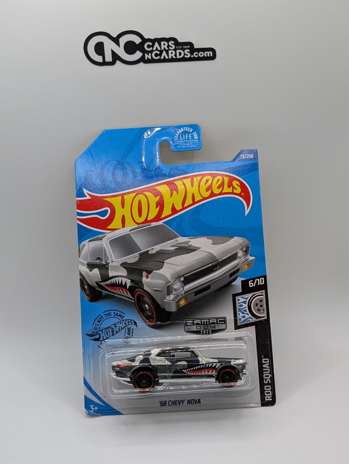 Hot Wheels '68 Chevy Nova Rod Squad 6/10 Zamac 73/250