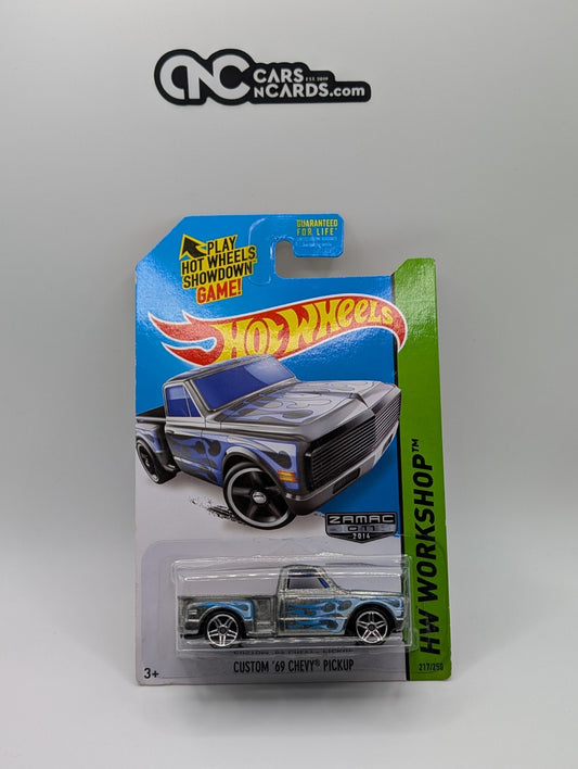 Hot Wheels Custom '69 Chevy Pickup  HW Workshop Zamac 217/250