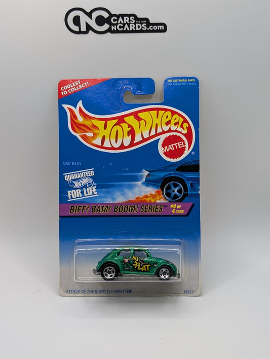 Hot Wheels VW Bug Attack Of The Fly Swatter Biff! Bam! Boom! Series #543