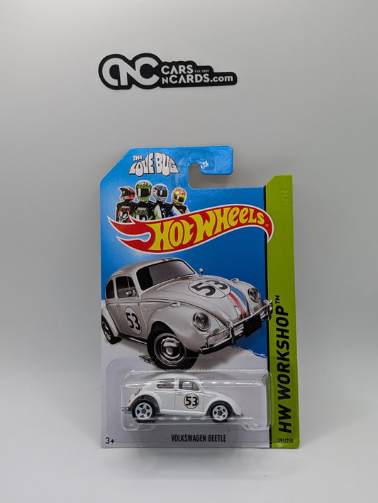 2014 Hot Wheels HW Workshop Volkswagen Beetle Herbie The Love Bug 191/250