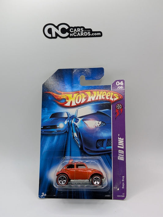 2006 Hot Wheels Red Line Series 04/05 Baja Bug Orange 99/223
