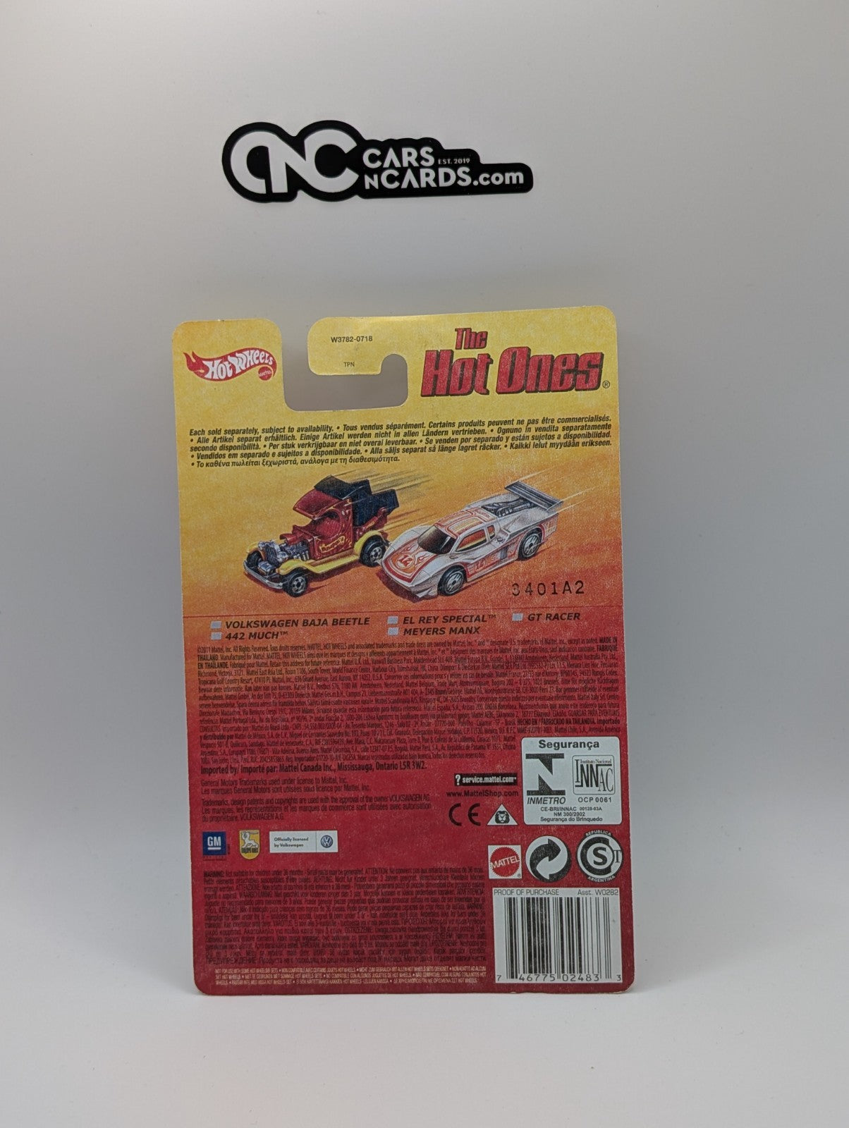 2011 Hot Wheels Hot Ones Volkswagen Baja Beetle Purple