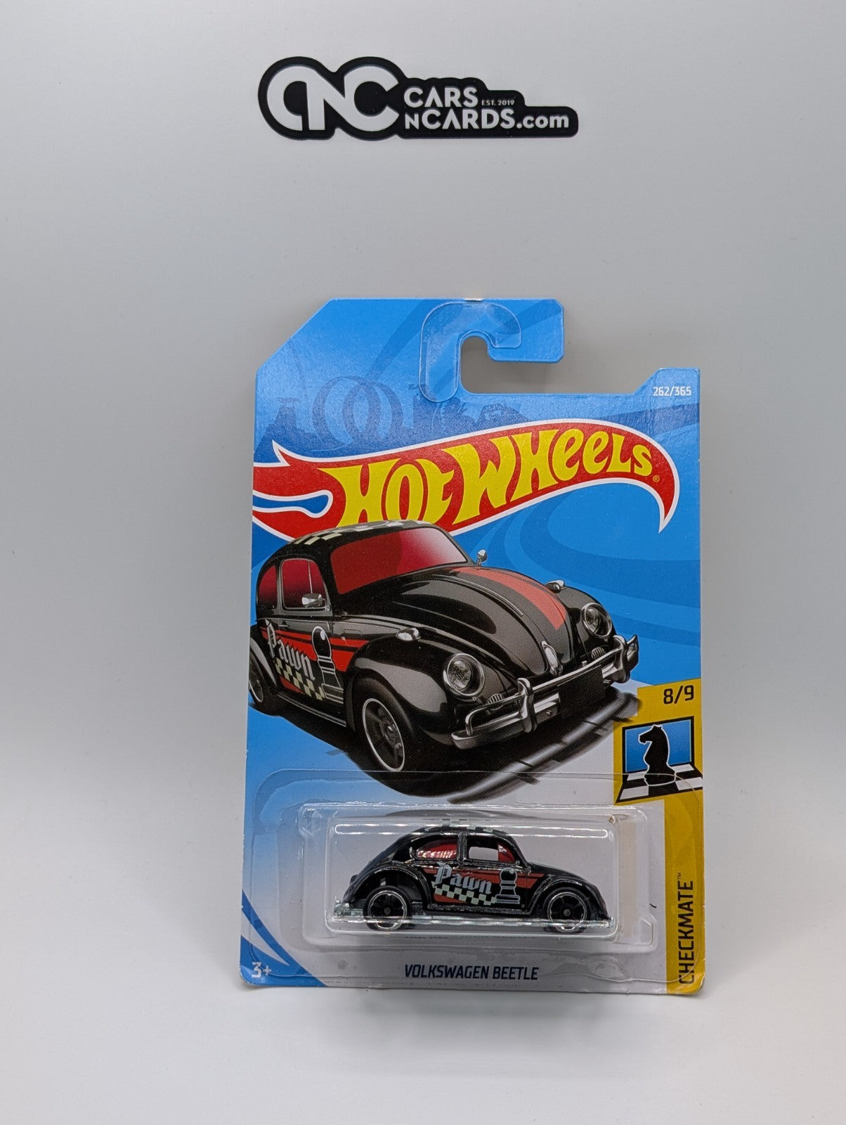 2018 Hot Wheels Checkmate 8/9 Volkswagen Beetle 262/365
