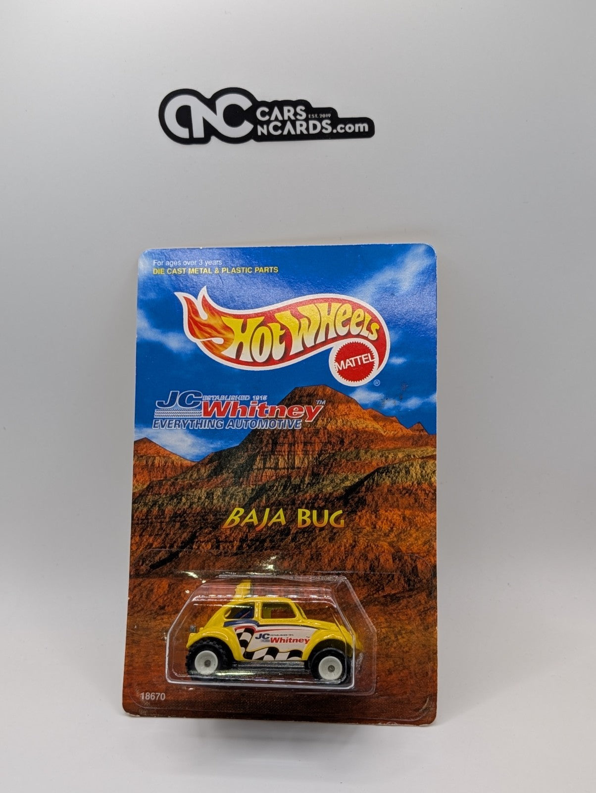 1997 Hot Wheels JC Whitney VW Baja Bug Special Edition #18670