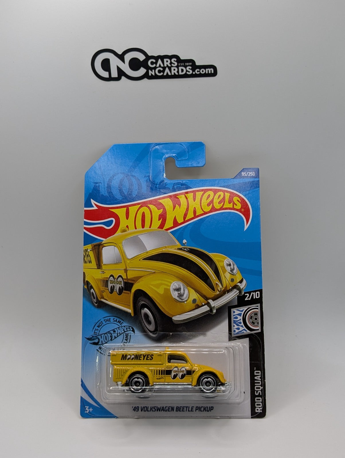 Hot Wheels Rod Squad 2/10 '49 Volkswagen Beetle Pickup Mooneyes 95/250