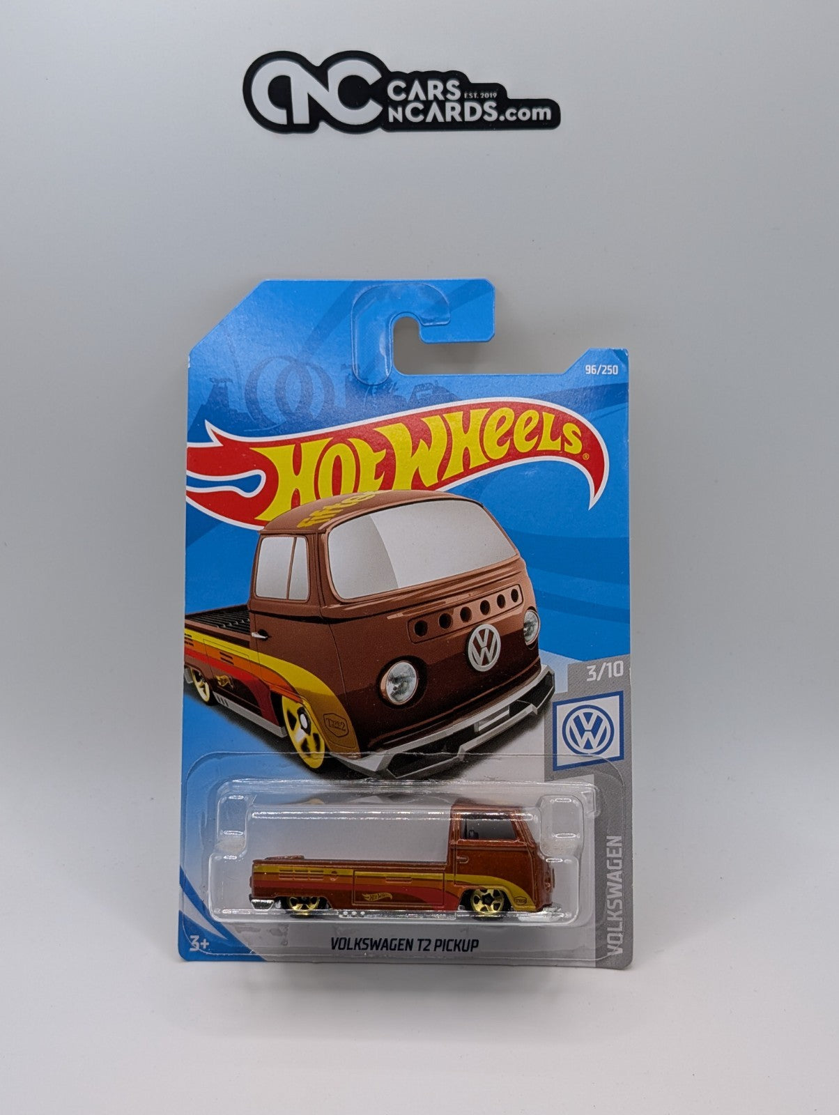 Hot Wheels Volkswagen 3/10 Volkswagen T2 Pickup 96/250