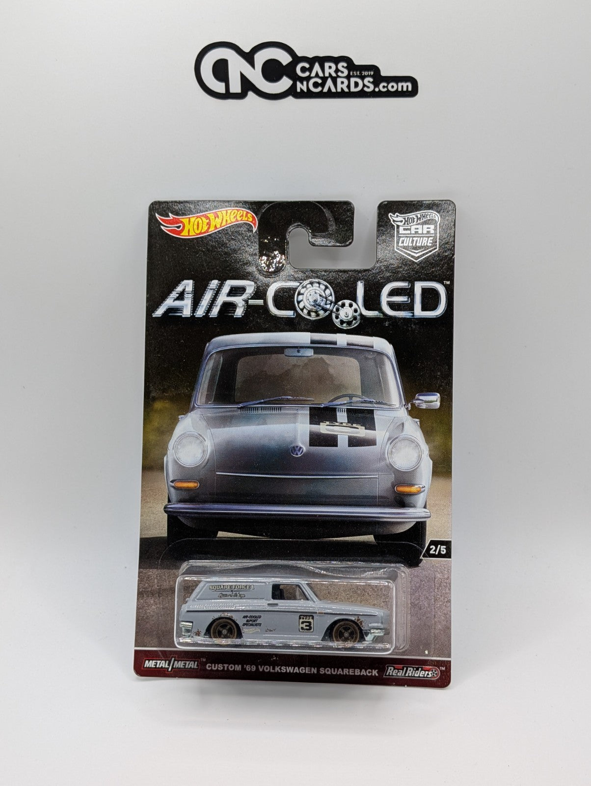 Hot Wheels Cars Culture Air Cooled 2/5 Custom '69 Volkswagen Squareback