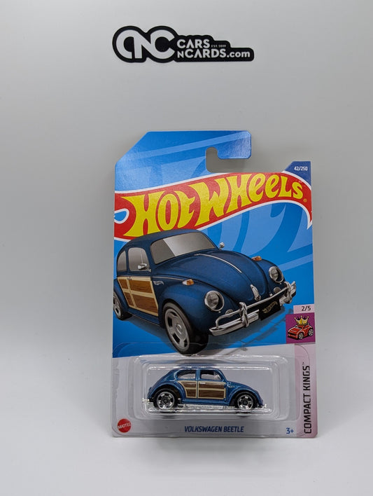 Hot Wheels Compact Kings 2/5 Volkswagen Beetle Blue 42/250
