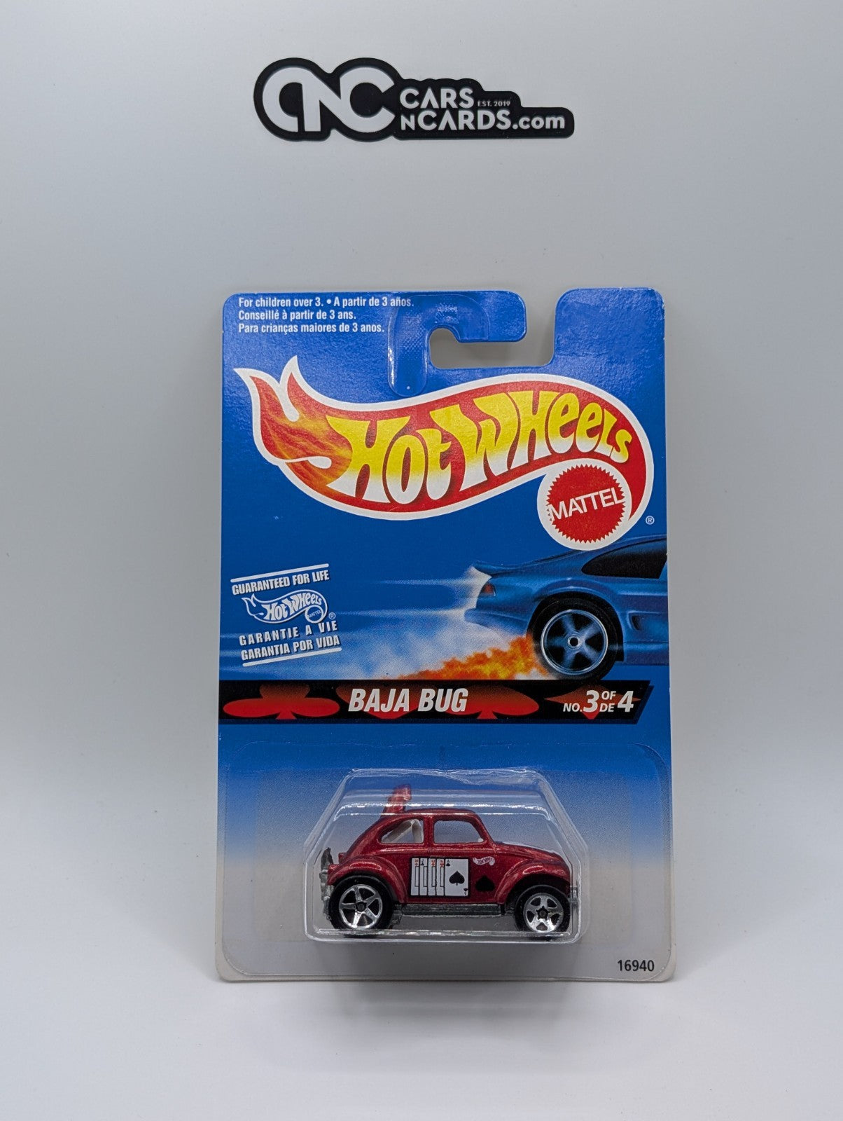 1997 Hot Wheels Dealers Choice 3/4 Baja Bug Red