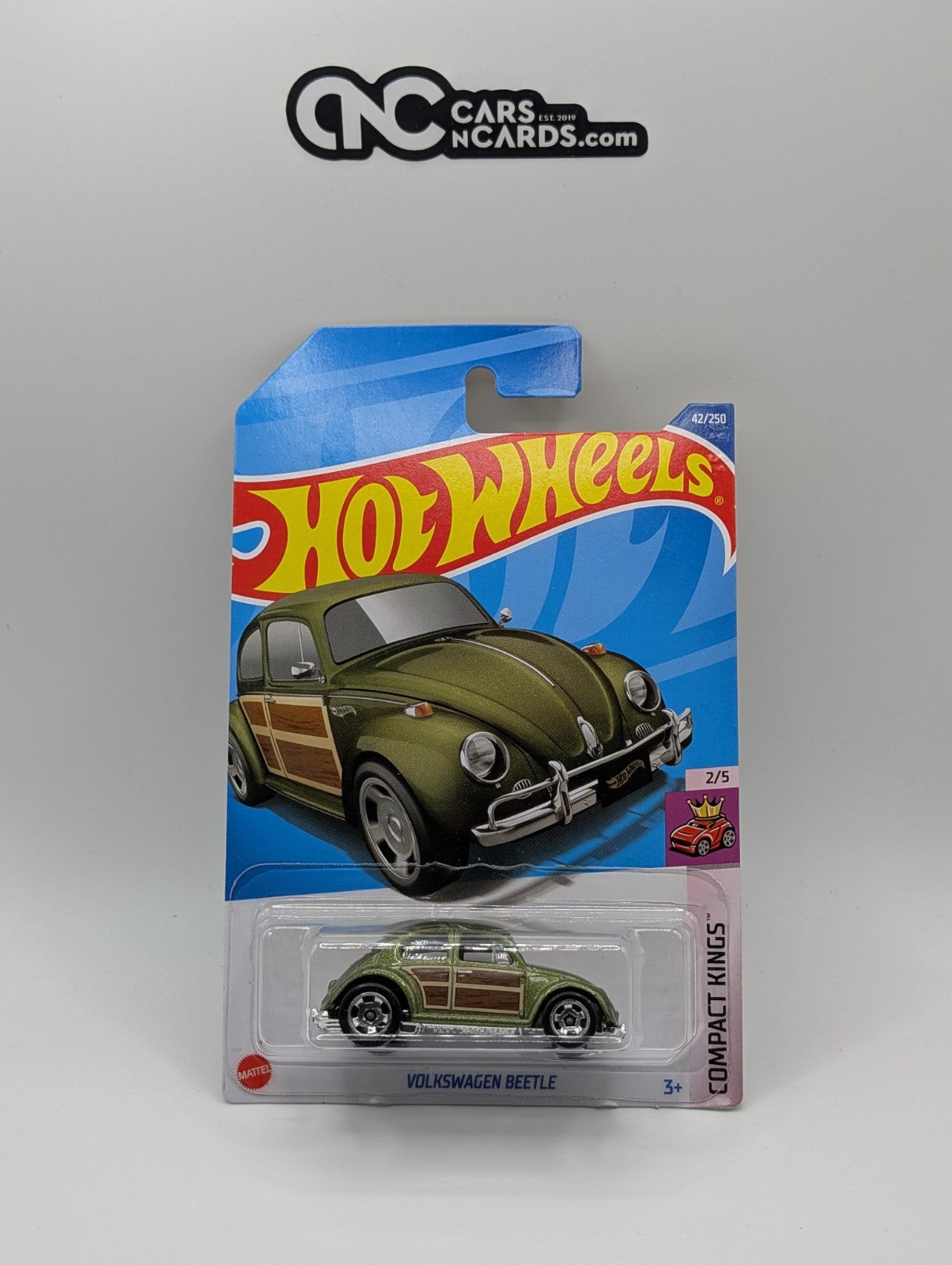 Hot Wheels Compact Kings 2/5 Volkswagen Beetle Green 42/250