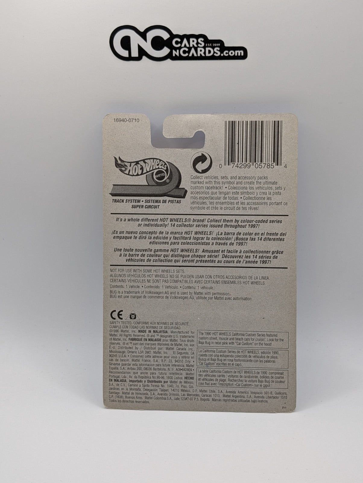 1997 Hot Wheels Dealers Choice 3/4 Baja Bug Red