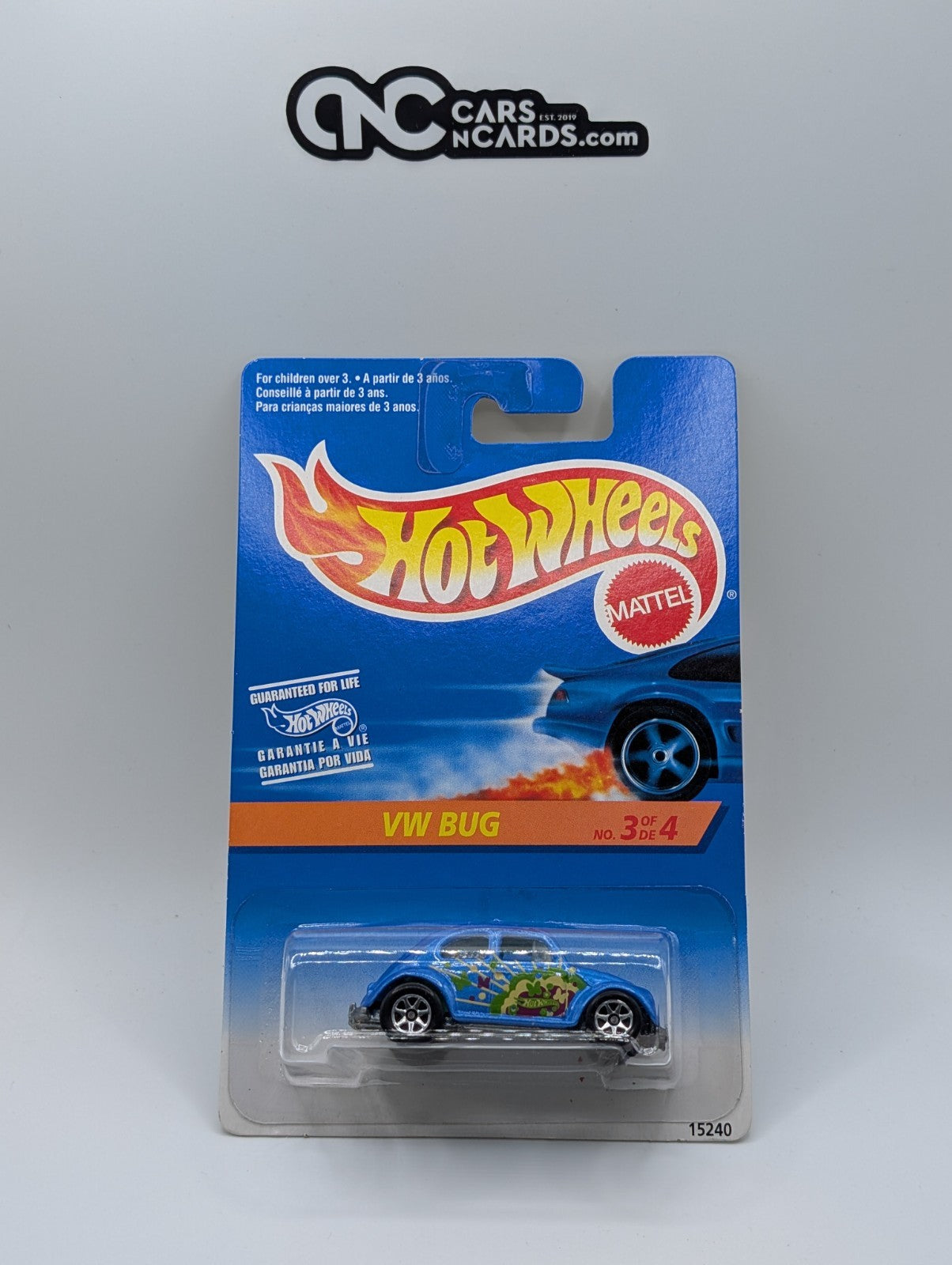 Hot Wheels Surf'n Fun Series 3/4 VW Bug Blue