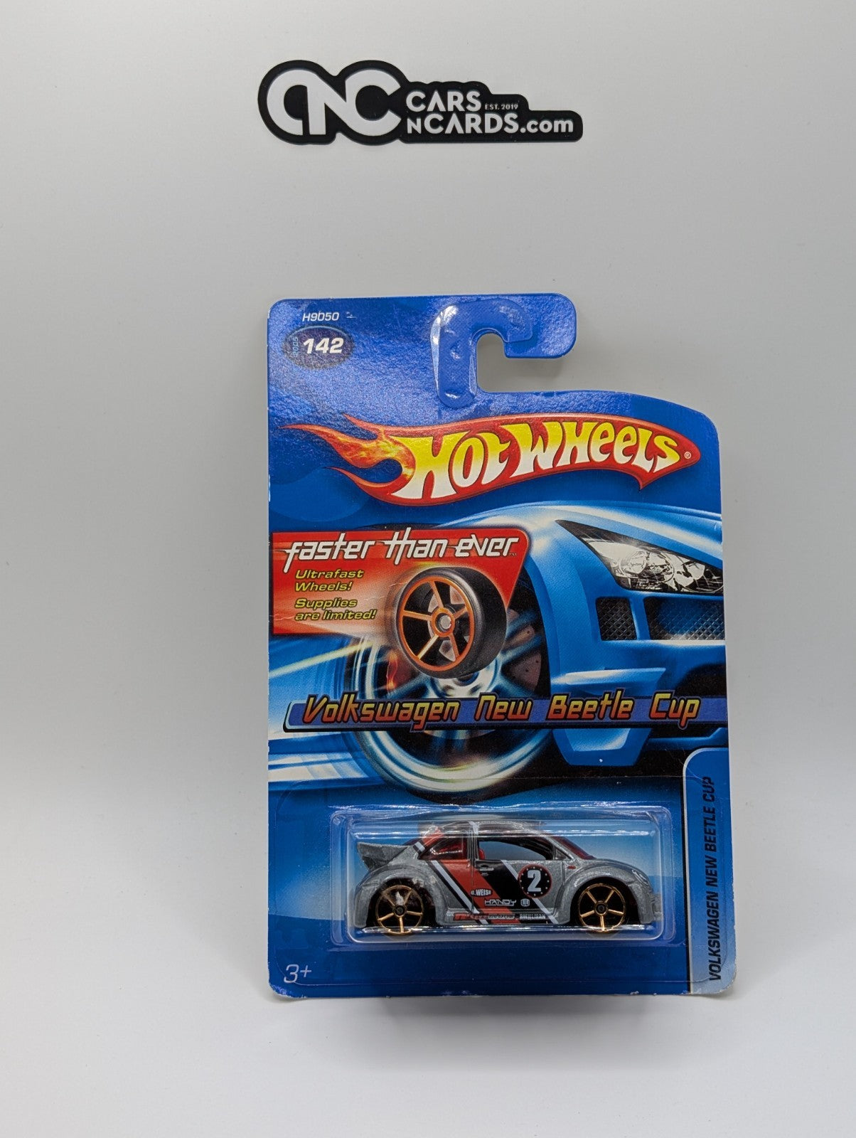 Hot Wheels Volkswagen New Beetle Cup Faster Than Ever #142