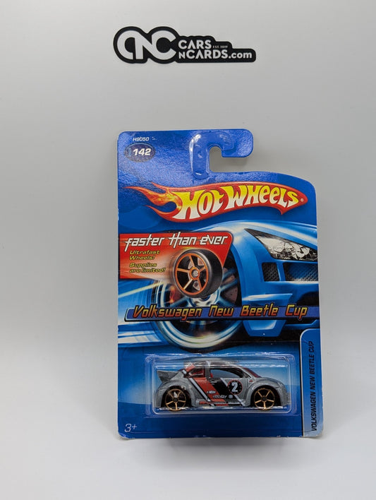 Hot Wheels Volkswagen New Beetle Cup Faster Than Ever #142