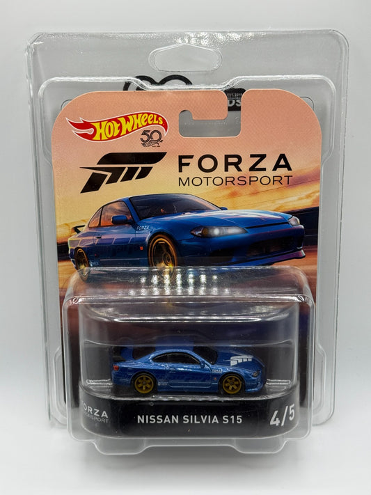 2018 Hot Wheels Premium Forza Motorsport Nissan Silvia S15 With Protector