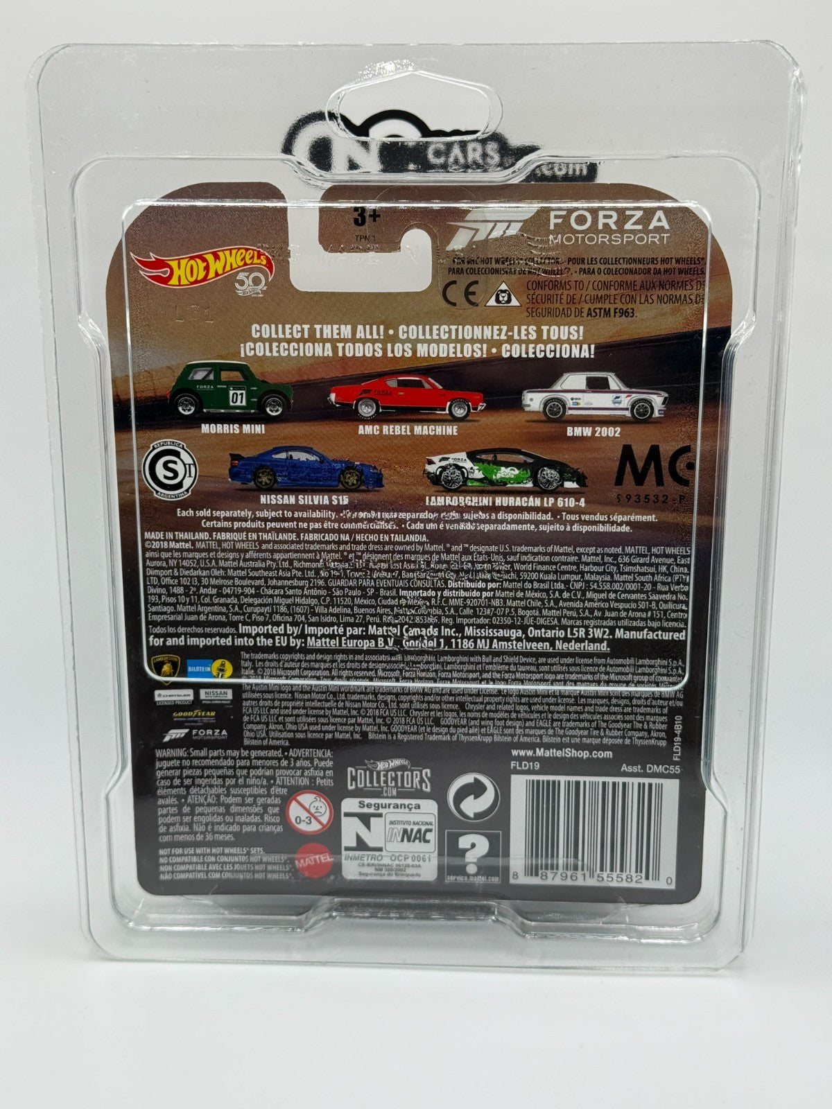 2018 Hot Wheels Premium Forza Motorsport Nissan Silvia S15 With Protector