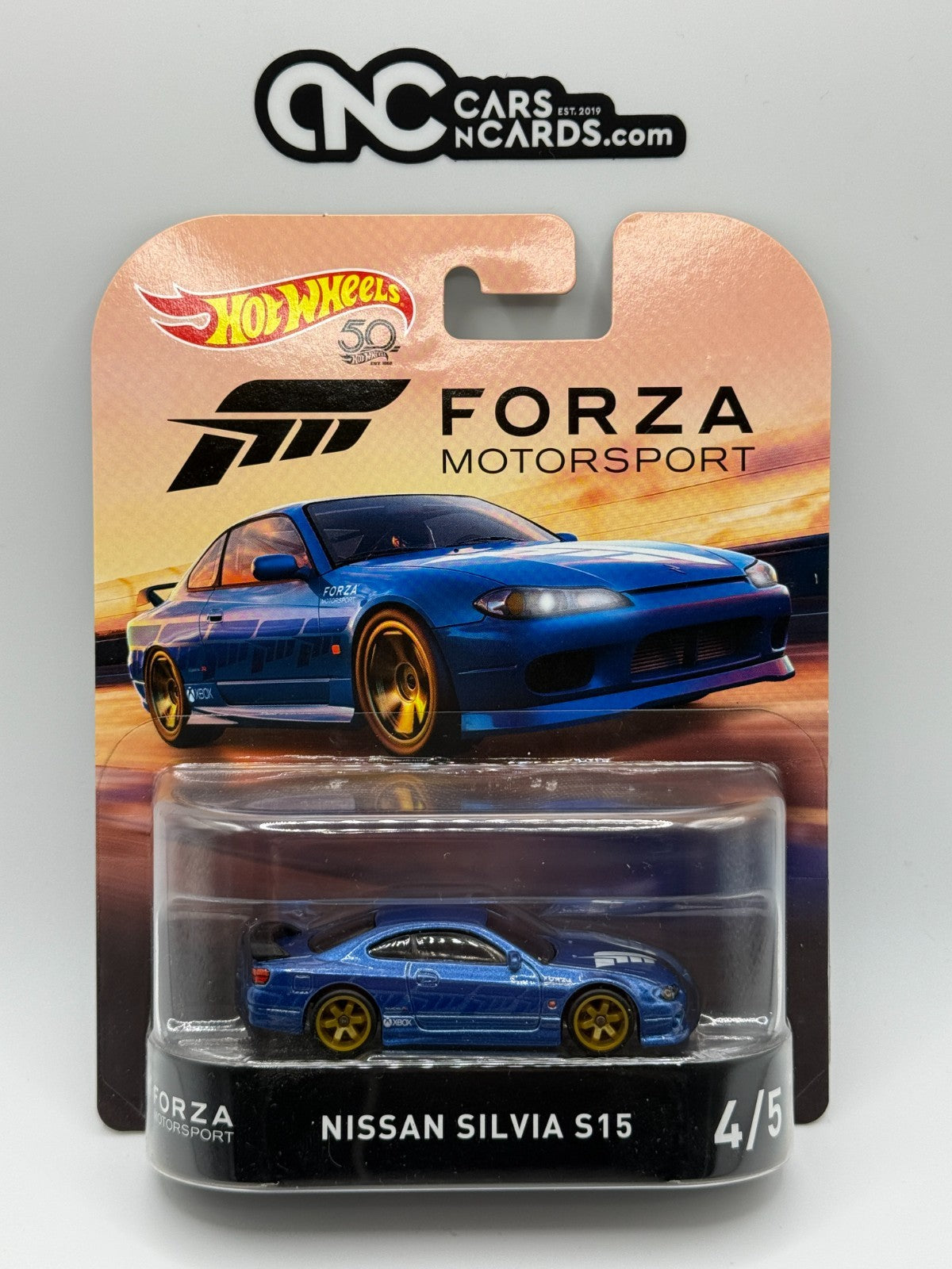 2018 Hot Wheels Premium Forza Motorsport Nissan Silvia S15 With Protector