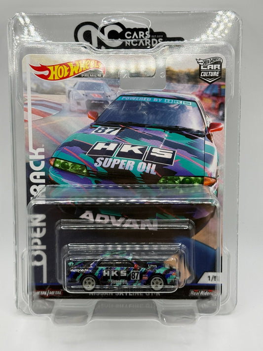 2019 Hot Wheels Premium Car Culture Open Track 1/5 Nissan Skyline GT-R HKS